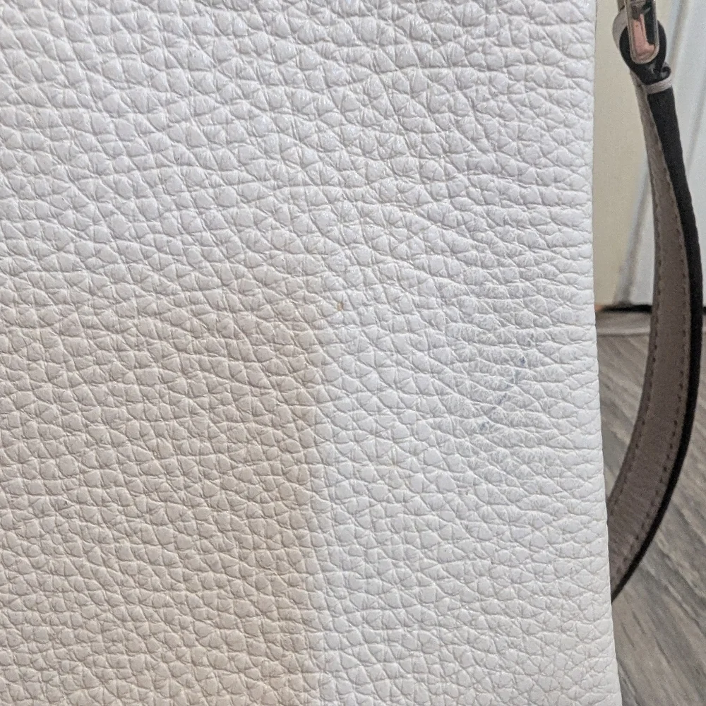 Kate Spade Leila Pebbled Leather Flap Shoulder Bag.